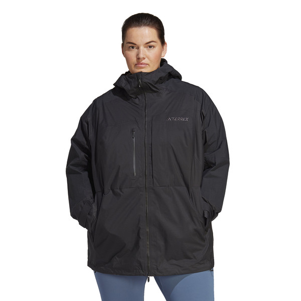 W TERREX XPLORIC RAIN.RDY JACKET PLUS SIZE Damen - Regenjacke