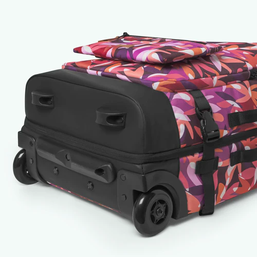 Small 2-wheel soft suitcase, Montreuil, burgundy