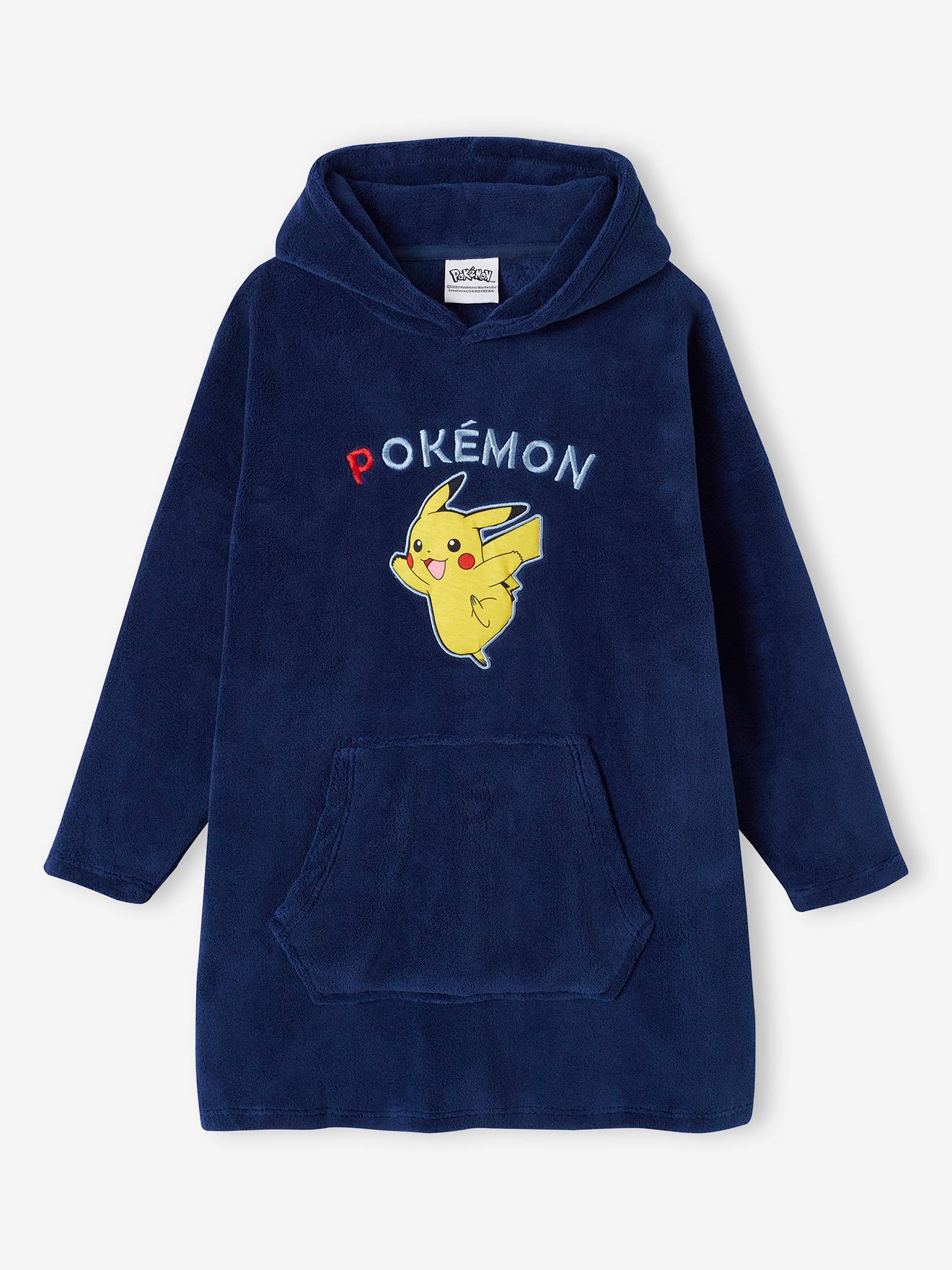 Cape polaire Pokemon® garçon à capuche marine