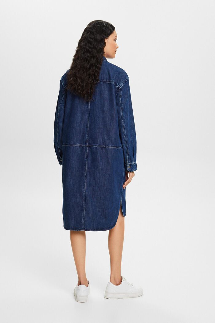 Jeanskleid in lockerer Passform