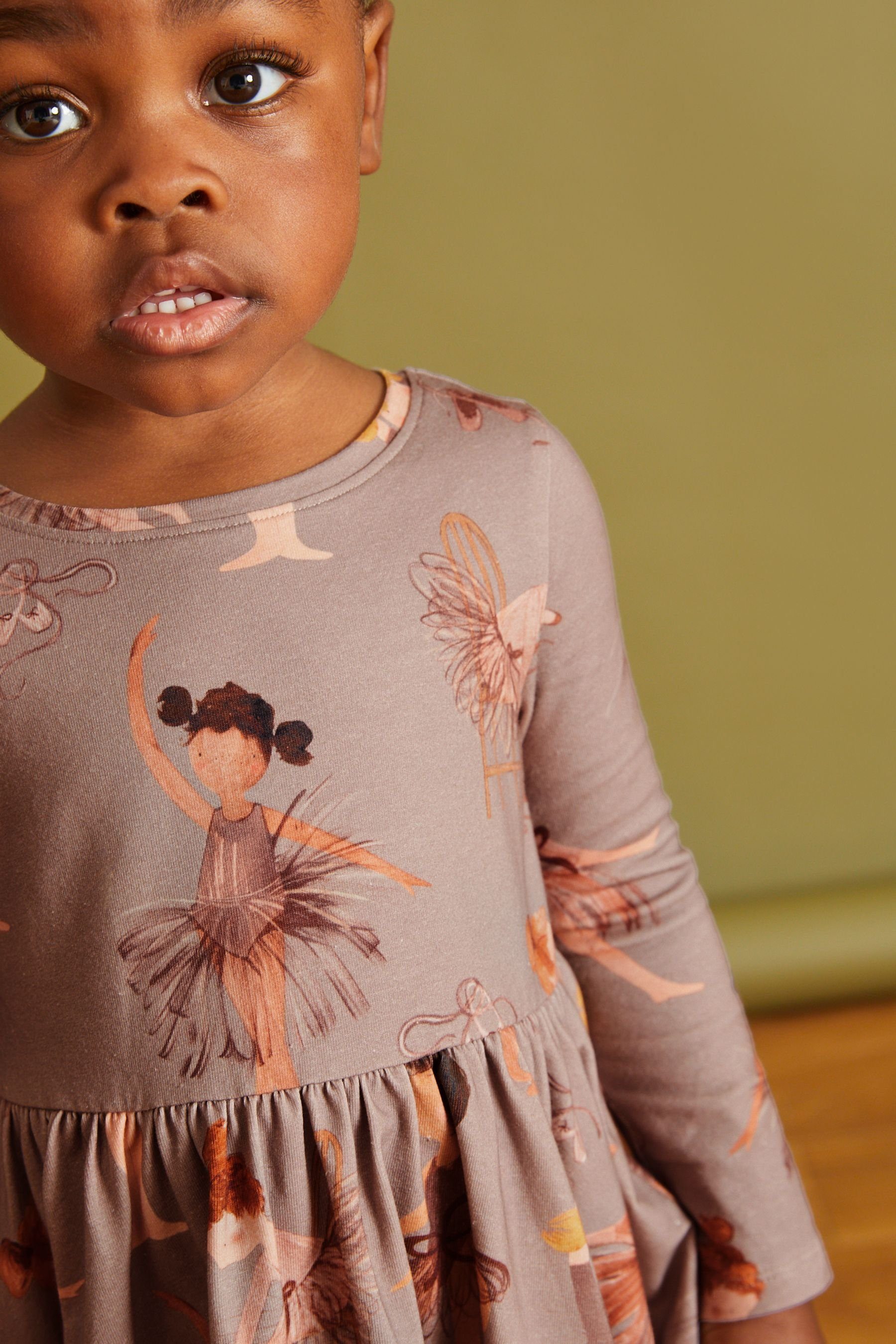 Next Jerseykleid Jerseykleid aus Baumwolle und Elasthan (1-tlg)