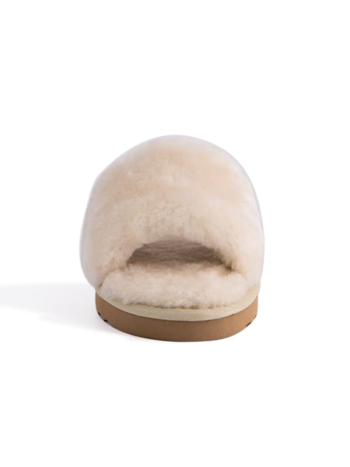 Aus Wooli Slipper Rosebay in Tan günstig kaufen 41