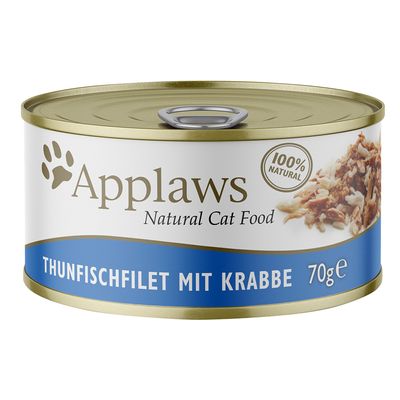 20 + 4 gratis! 24 x 70 g / 156 g Applaws in Brühe