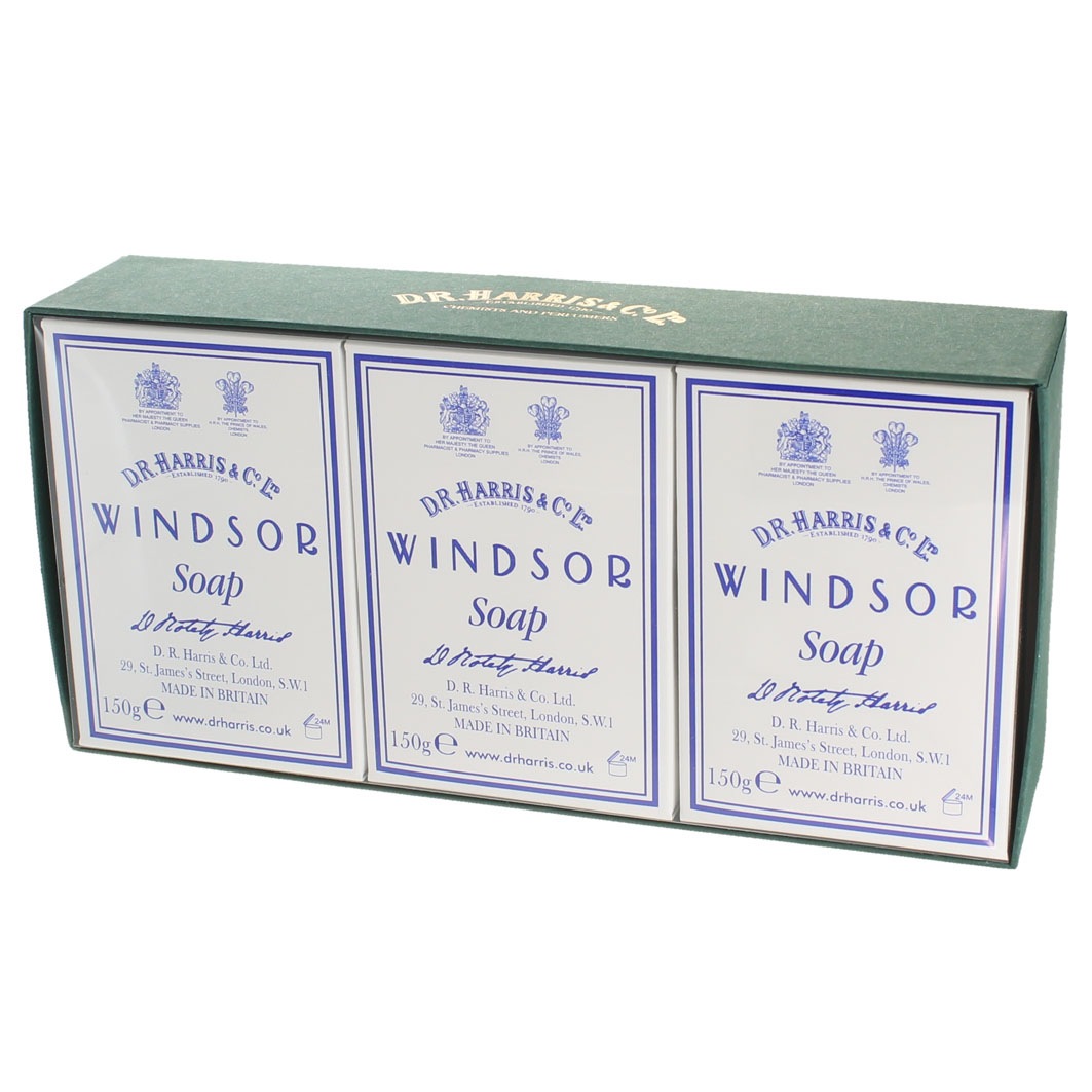Windsor Bath Soap Box of 3