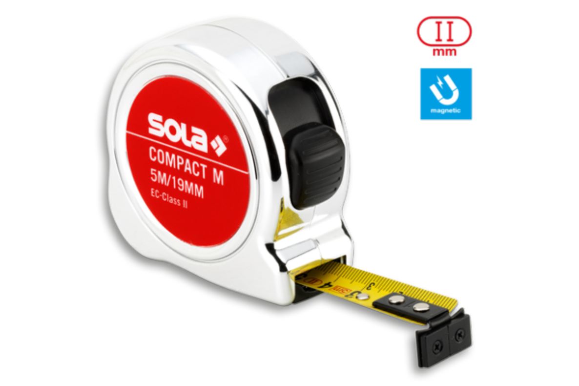 Sola 50520501 COM5 magnētiskā mērlente 5 metri