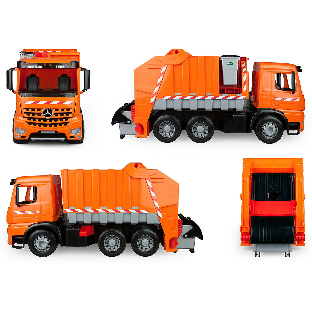 GIGA TRUCKS Müllwagen Arocs mit Aufklebern