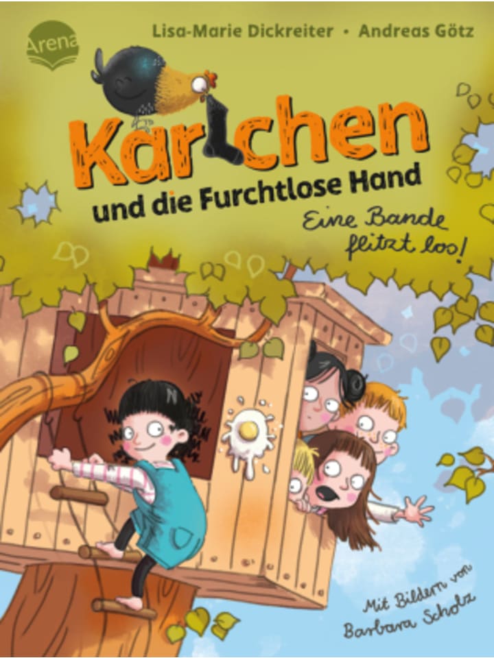 Arena Buch - Karlchen und die Furchtlose Hand (1). Eine Bande flitzt los! günstig kaufen onesize