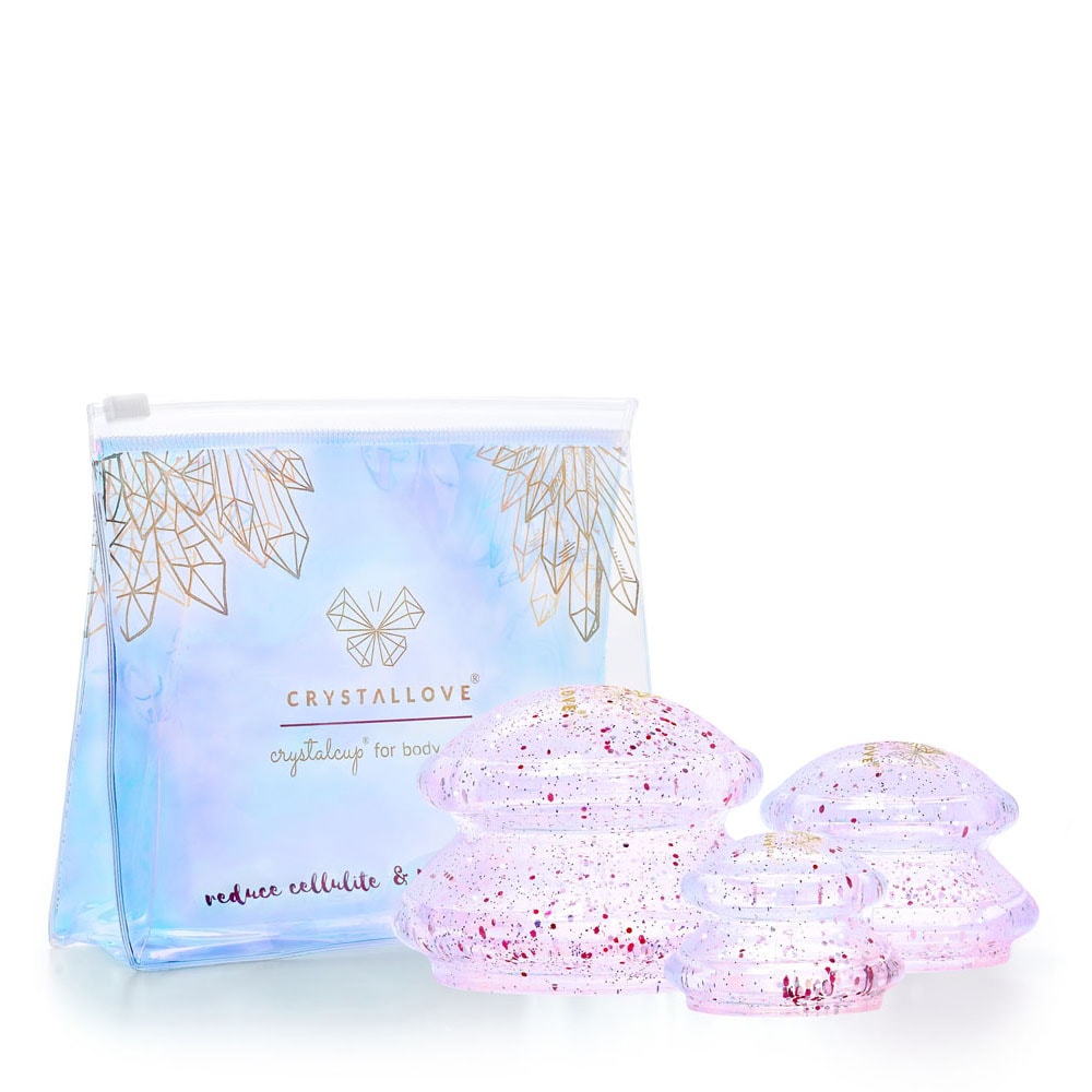 crystallove CRYSTALLOVE Body cupping set - crystal