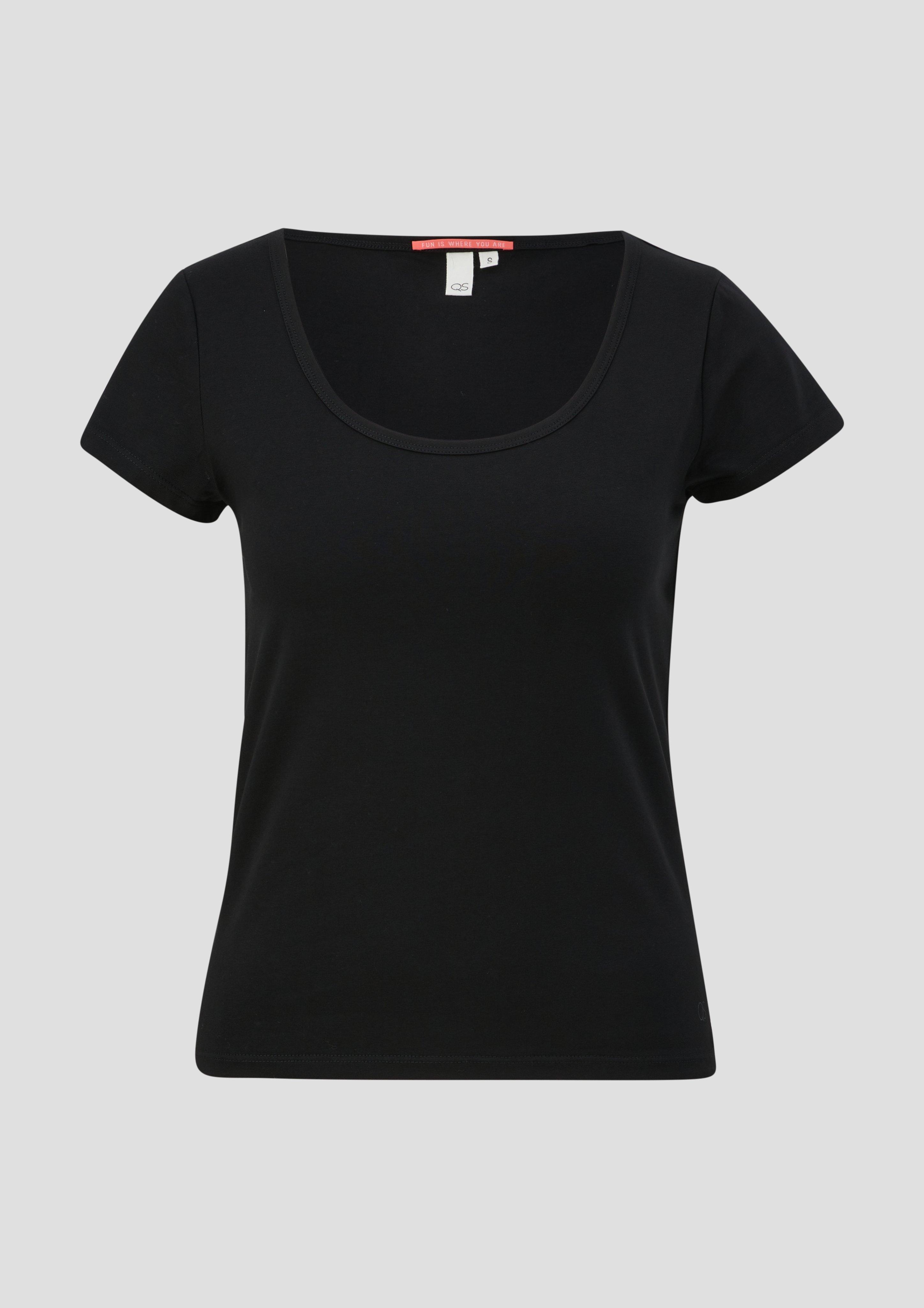 T-Shirt mit U-Ausschnitt  2144036-9999