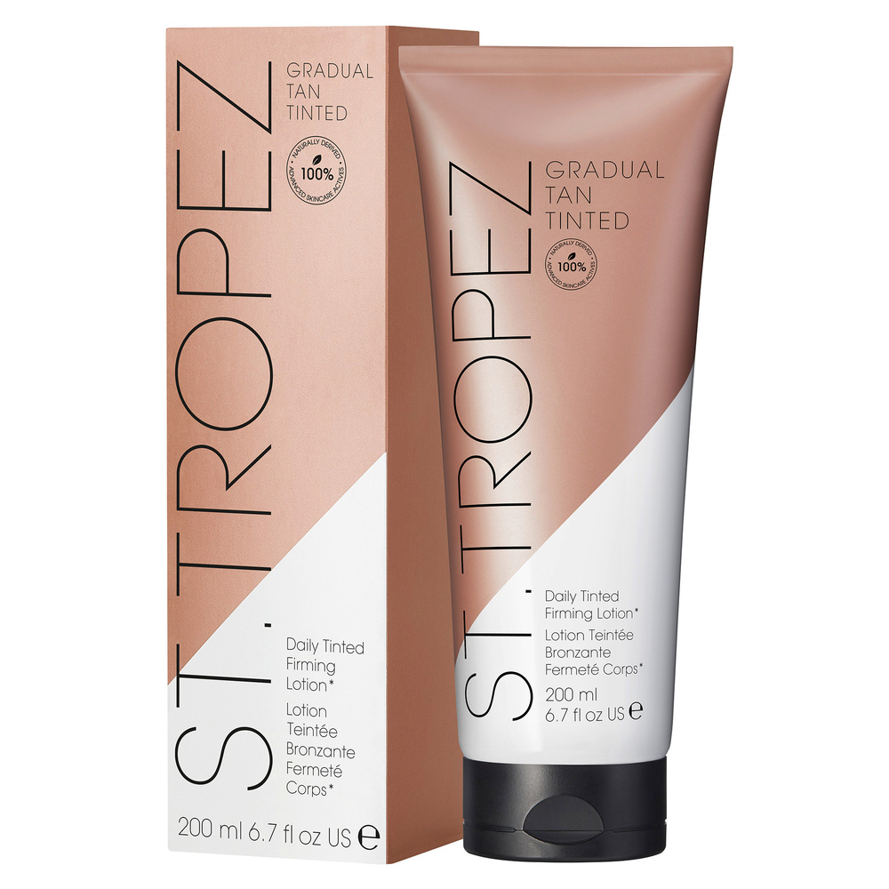 st tropez Gradual Tan Tinted Lotion Bronzante Teintée Fermeté Corps Soin Autobronzant et Hydratant Corps