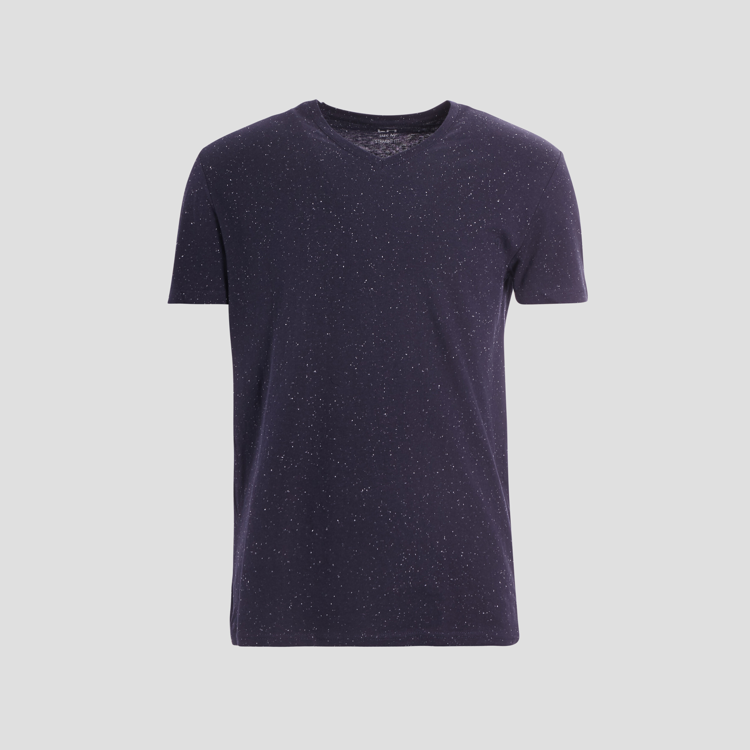 T-shirt manches courtes bleu marine homme | La Halle