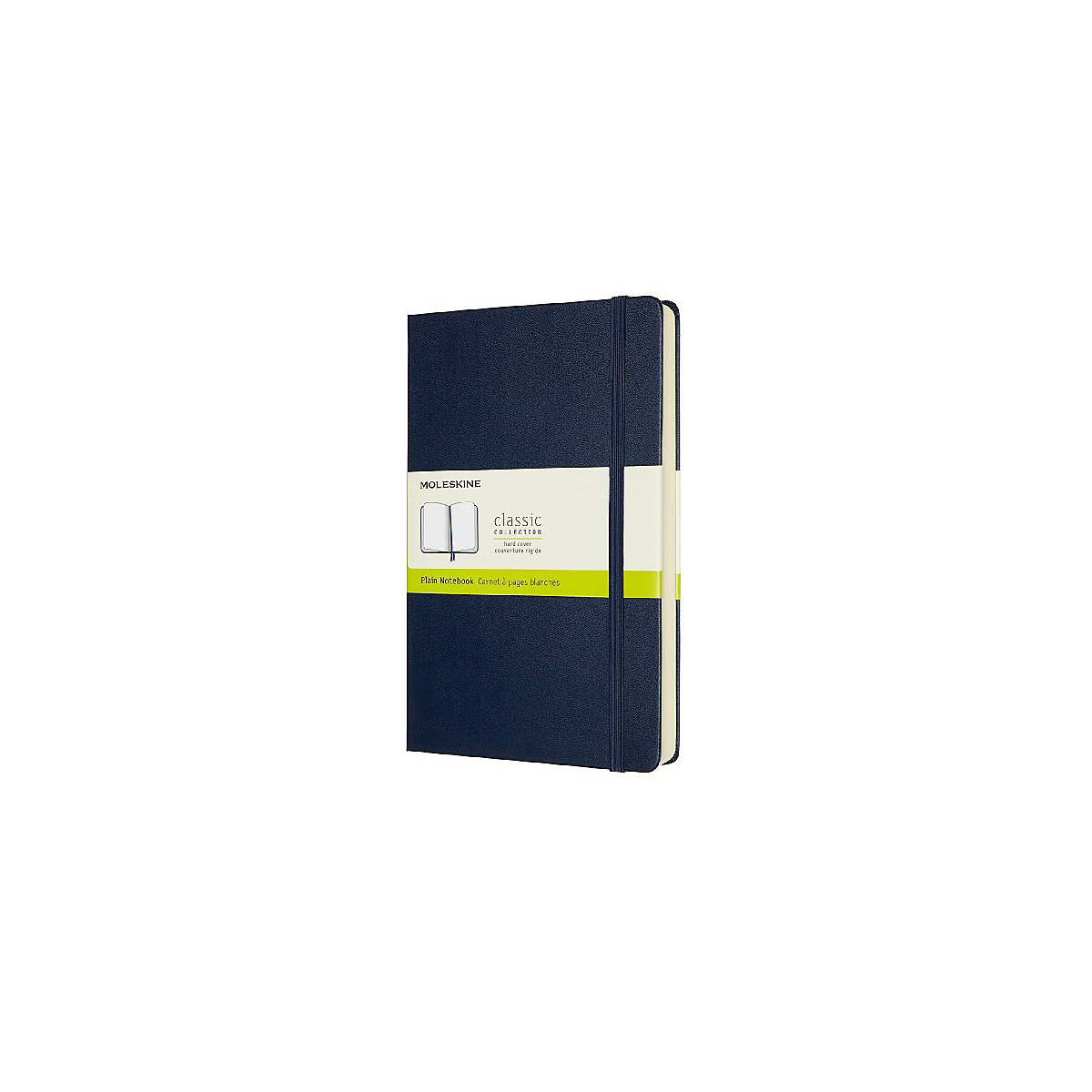 Moleskine Notizbuch Erweitert Large/A5 Blanko, Hardcover, Saphir