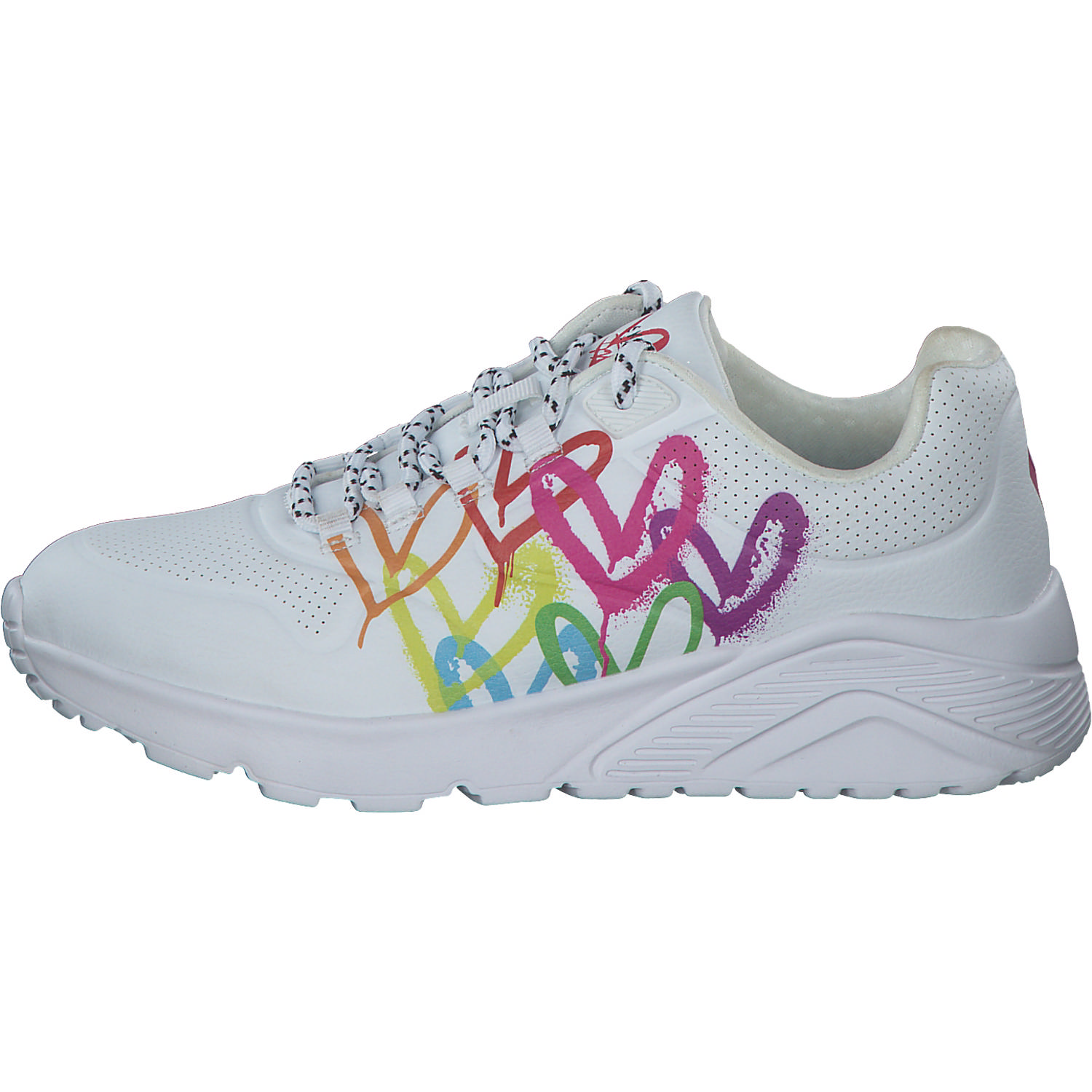 Skechers 314061L, Schnürschuhe, Damen, WEIß