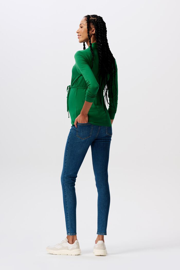 Umstands-Longsleeve mit V-Ausschnitt