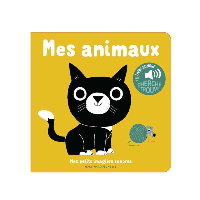 Livre Sonore mes animaux - Gallimard Jeunesse