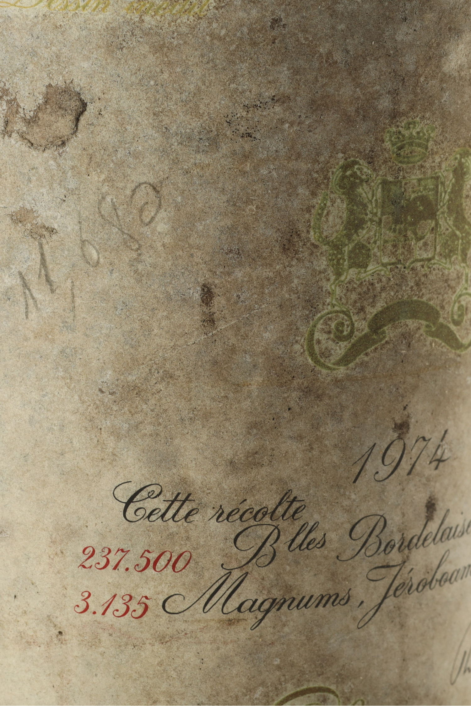 Château Mouton Rothschild 1974, Pauillac