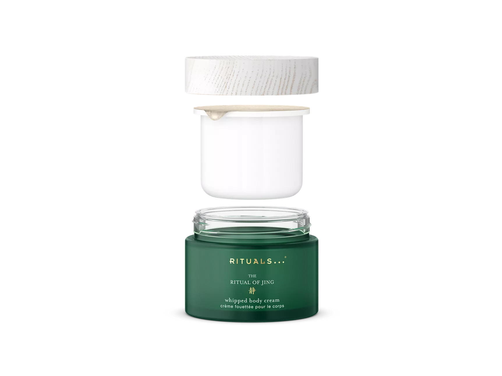 Recharge de crème pour le corps The Ritual of Jing 220 ml