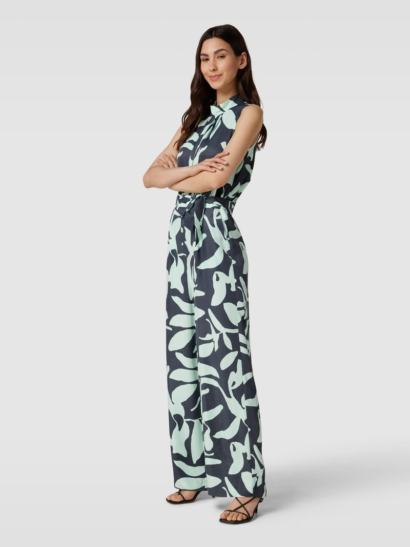 Jumpsuit mit Allover-Muster in graphit