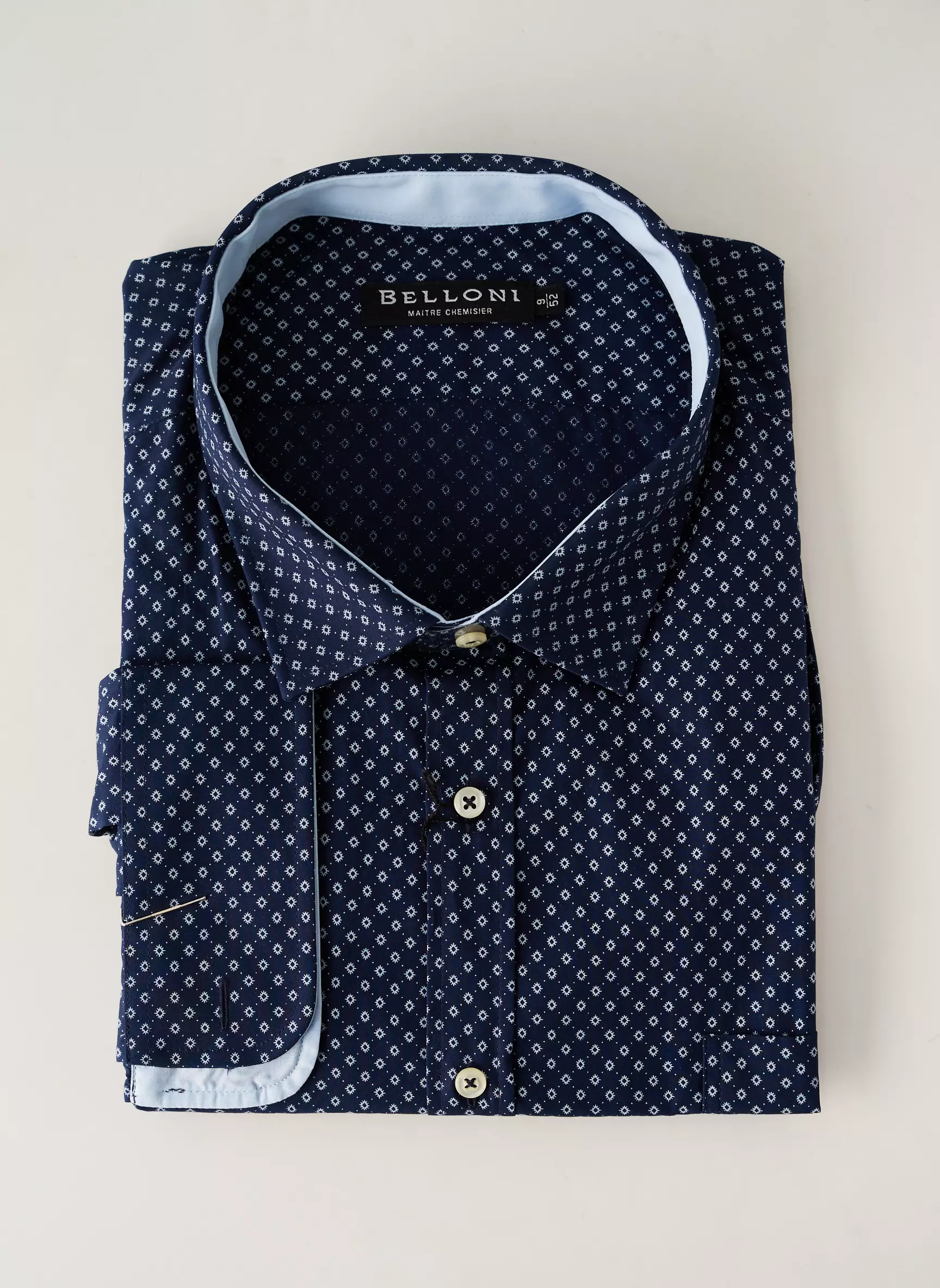 Belloni Manches Longues Homme couleur bleu