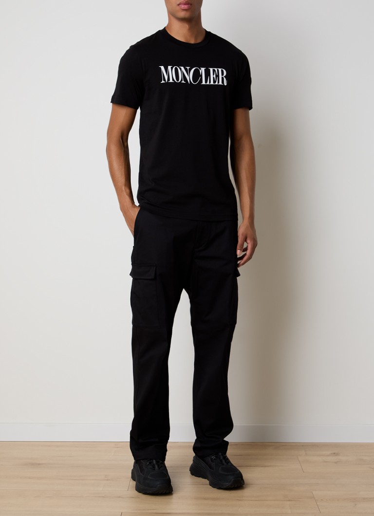 Tricou Moncler cu logo imprimat