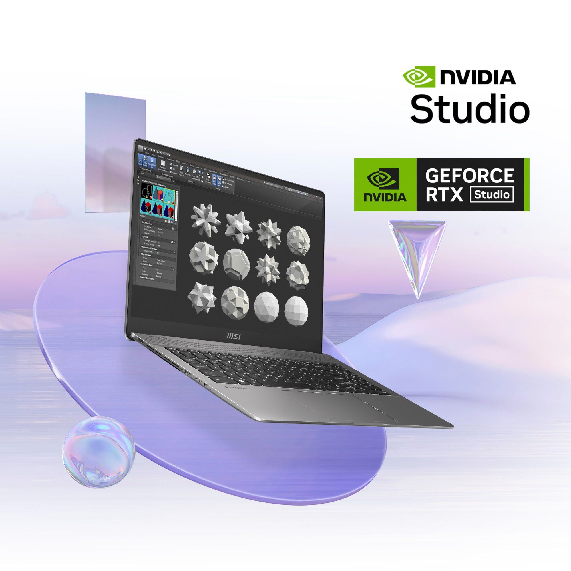 MSI Creator Z16 HX Studio B13VGTO-052 Gaming-Notebook (40,6 cm/16 Zoll, Intel Core i7 13700HX, GeForce RTX 4070, 2000 GB SSD)