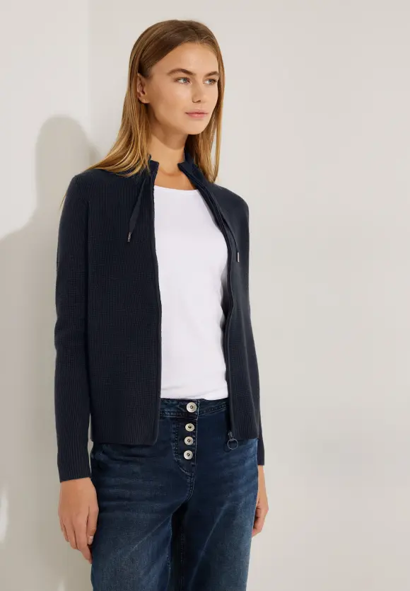 CECIL Cosy Cardigan mit Zipper