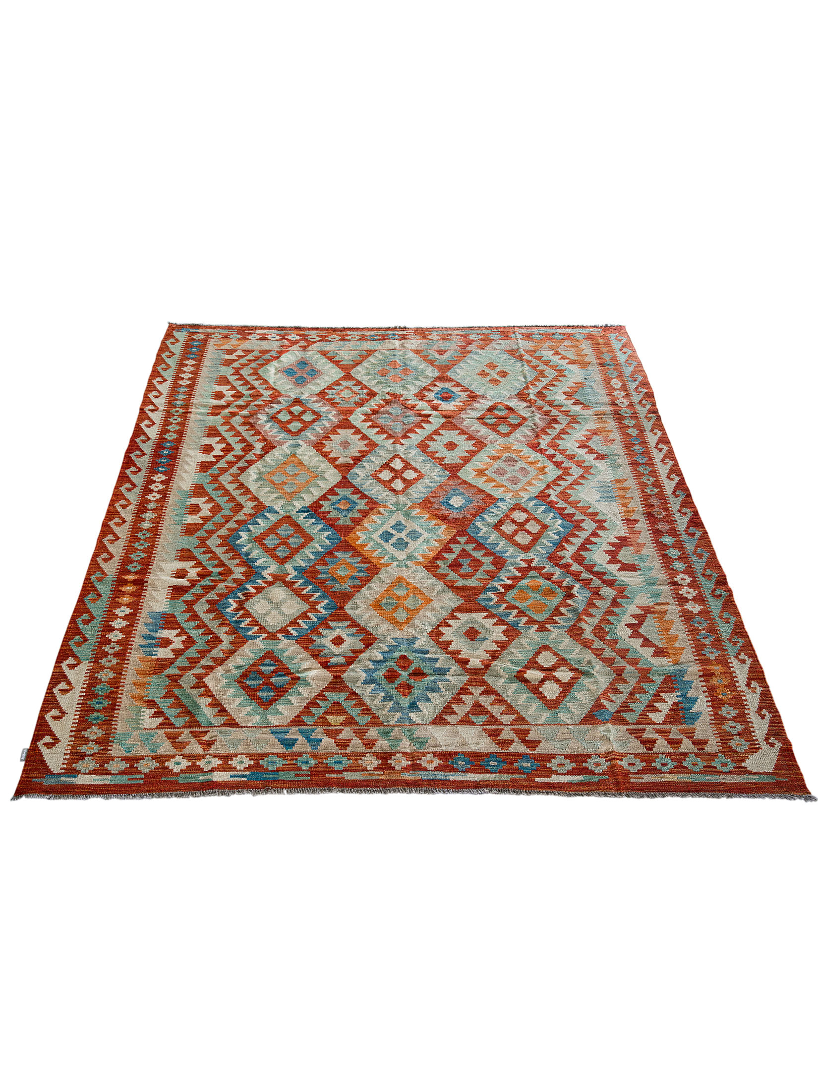 Afghan Kelim ca. 186 x 251 cm, Unikat / Einzelstück