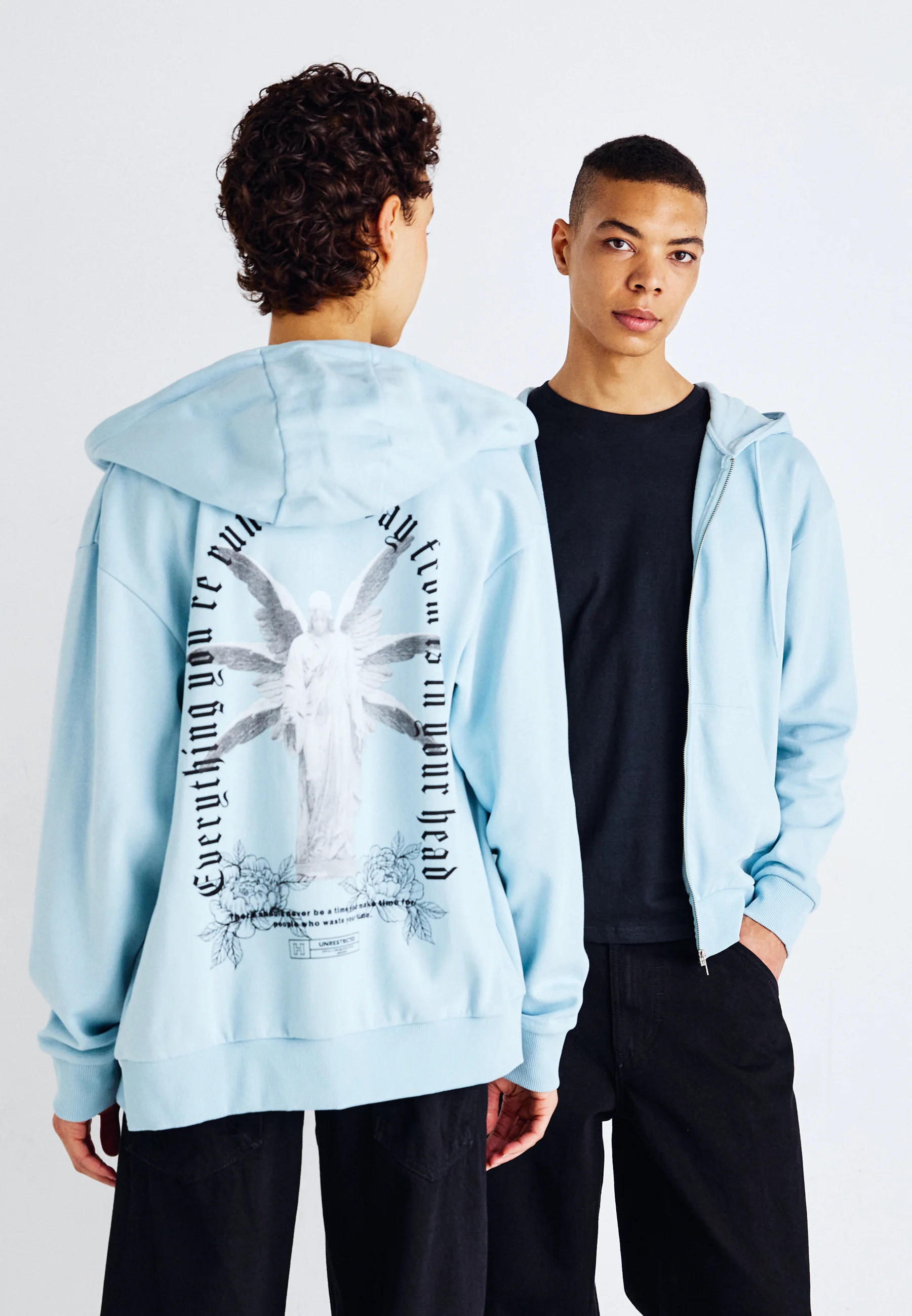 Jack & Jones JORANGUS ZIP HOOD UNISEX - Sudadera con cremallera