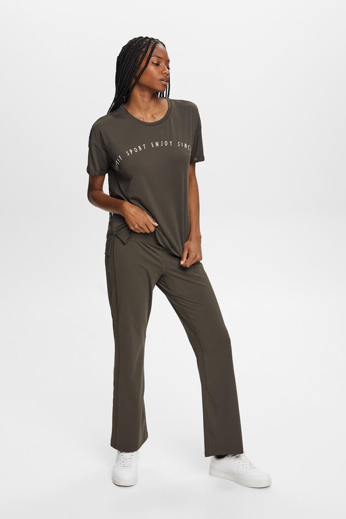 Active T-Shirt mit Print