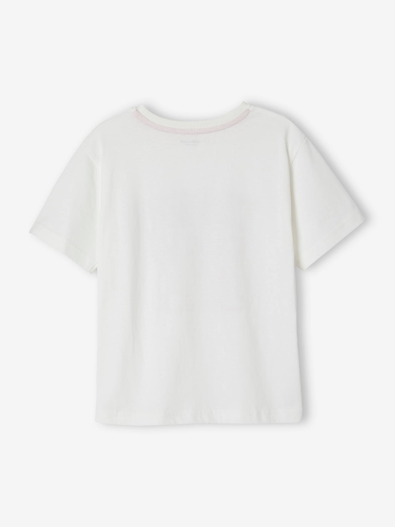 T-shirt team sport esprit collège garçon blanc
