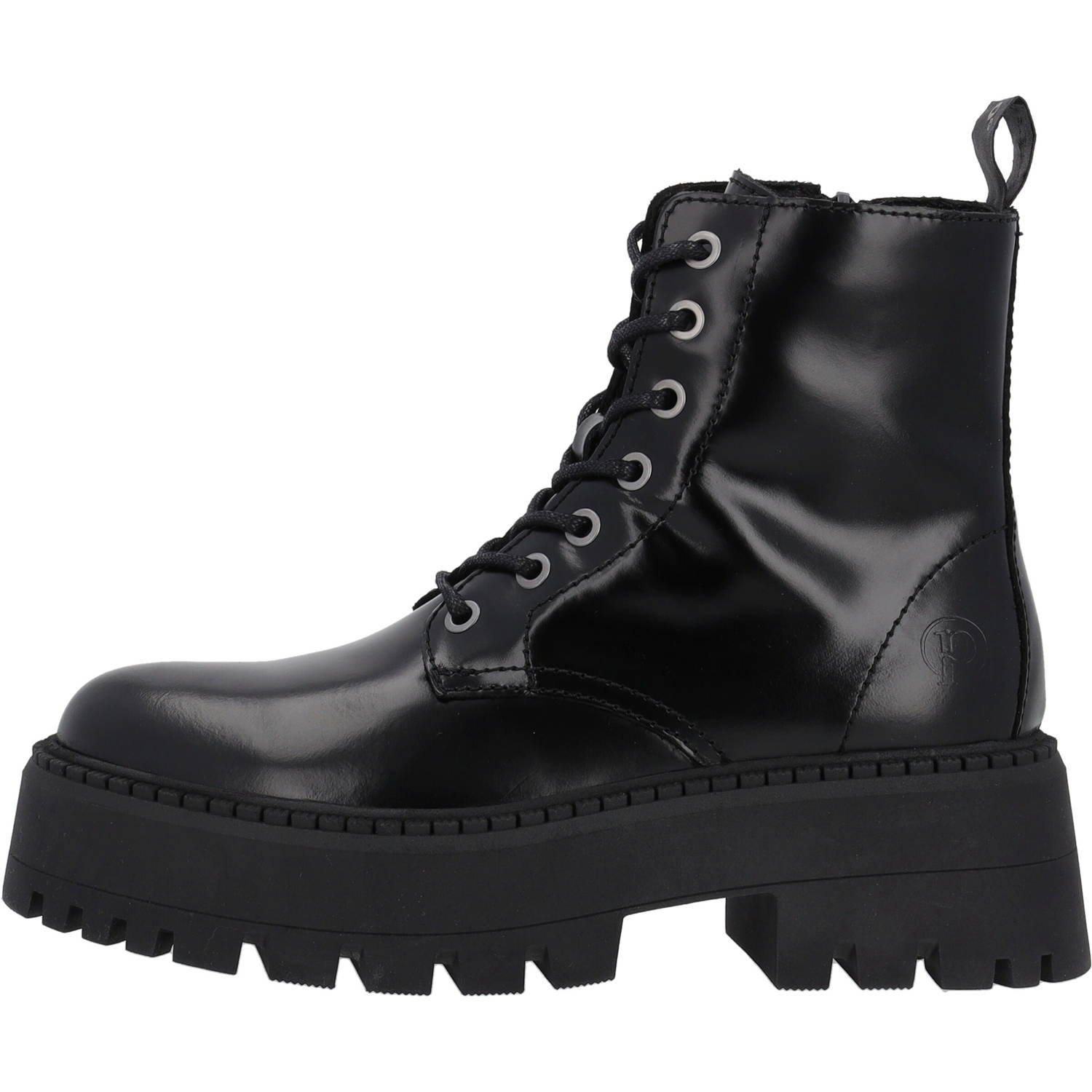 Palado Biak PL, Schnürstiefel, Damen, Schwarz