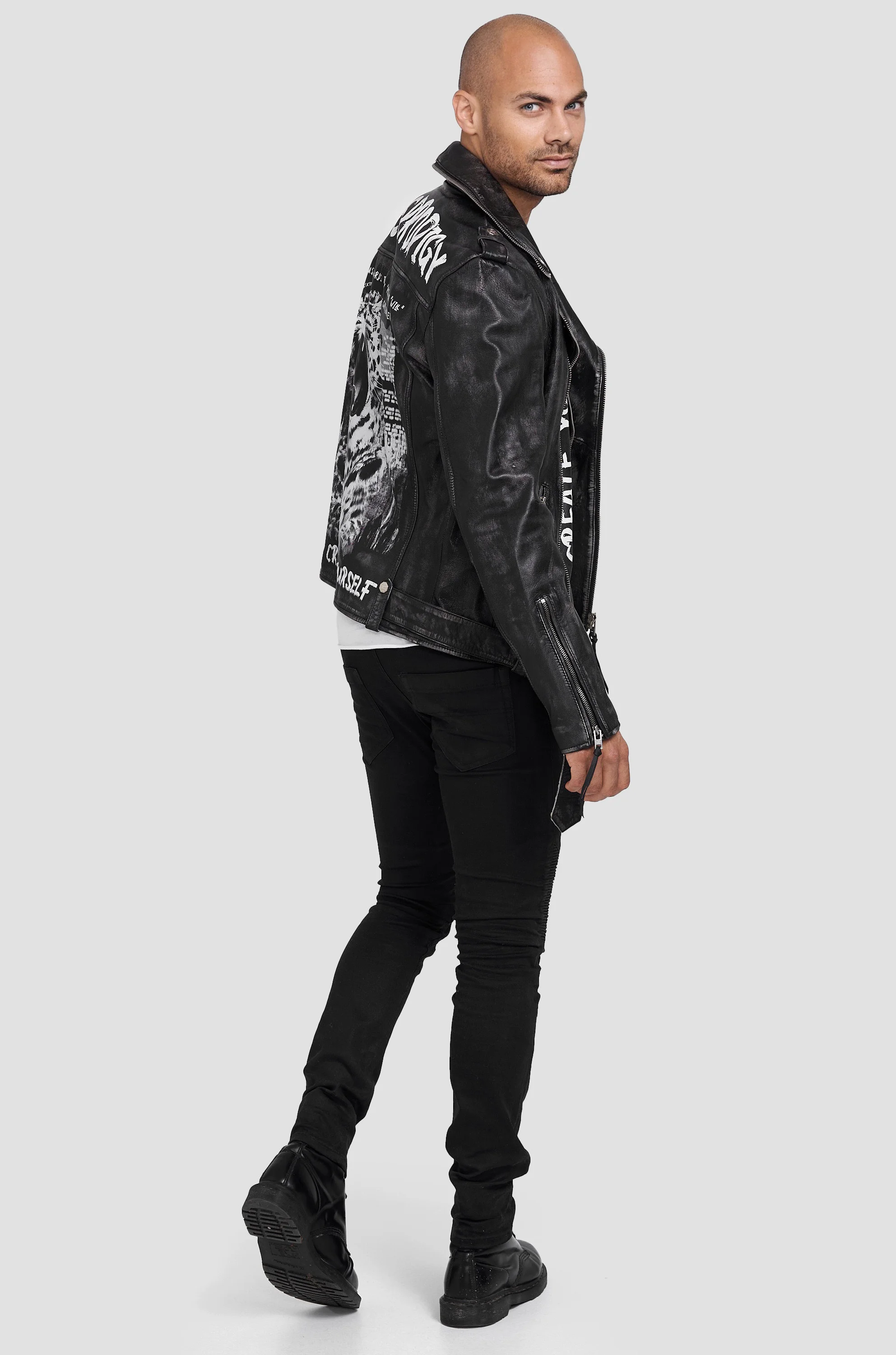 Trueprodigy RUSSELL - Chaqueta de cuero