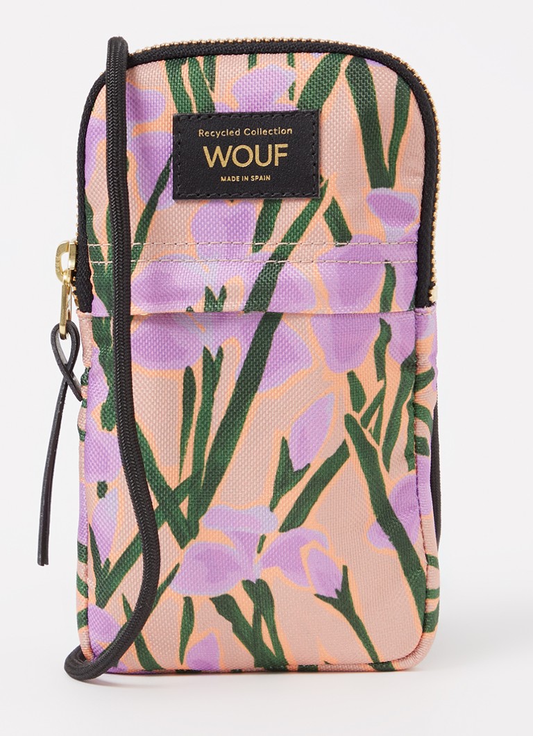 Wouf  Iris crossbody telefoonhoes met bloemenprint