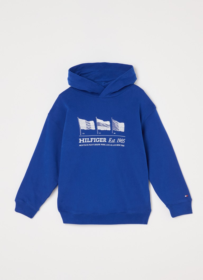 Hanorac Tommy Hilfiger cu logo brodat