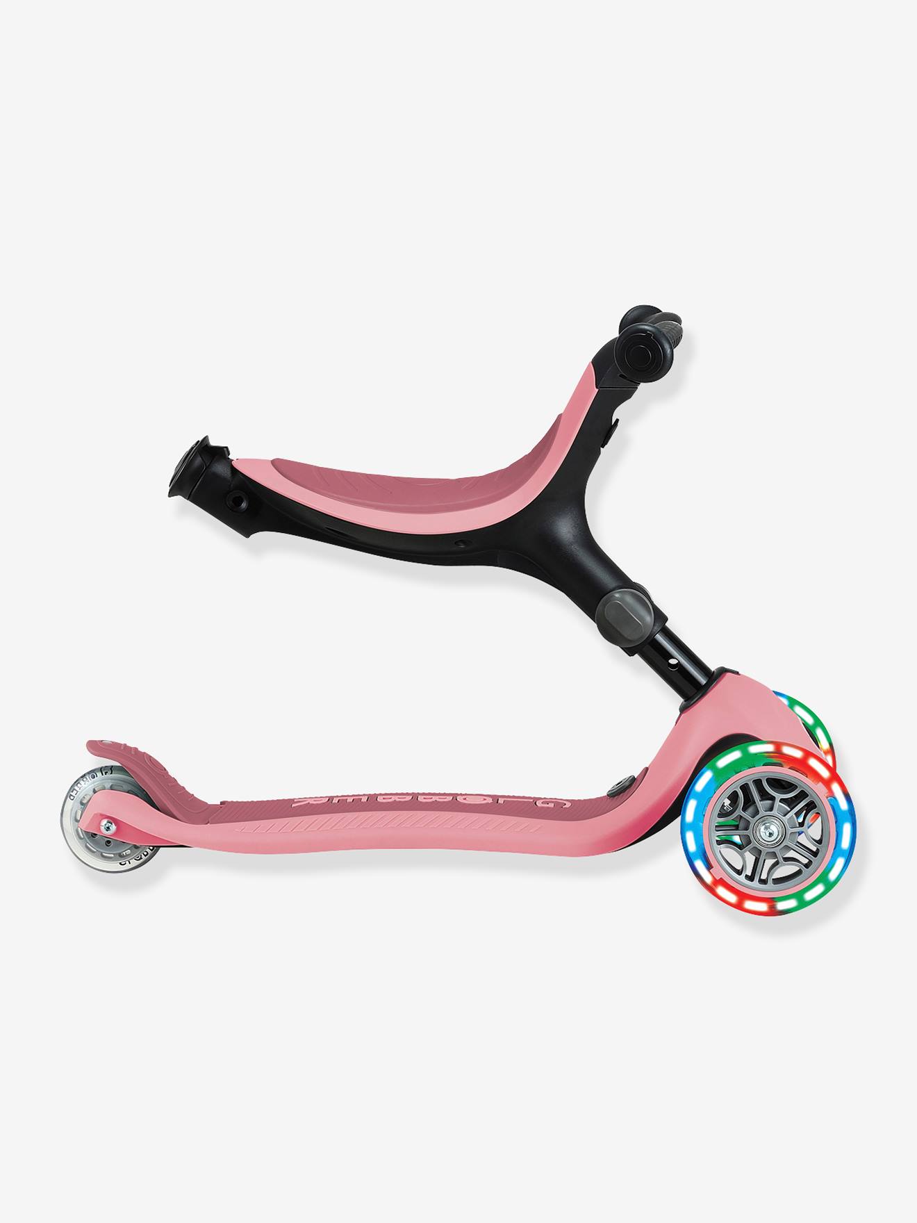 Globber 3-in-1-Fahrzeug Go Up Active Lights GLOBBER - hellrosa