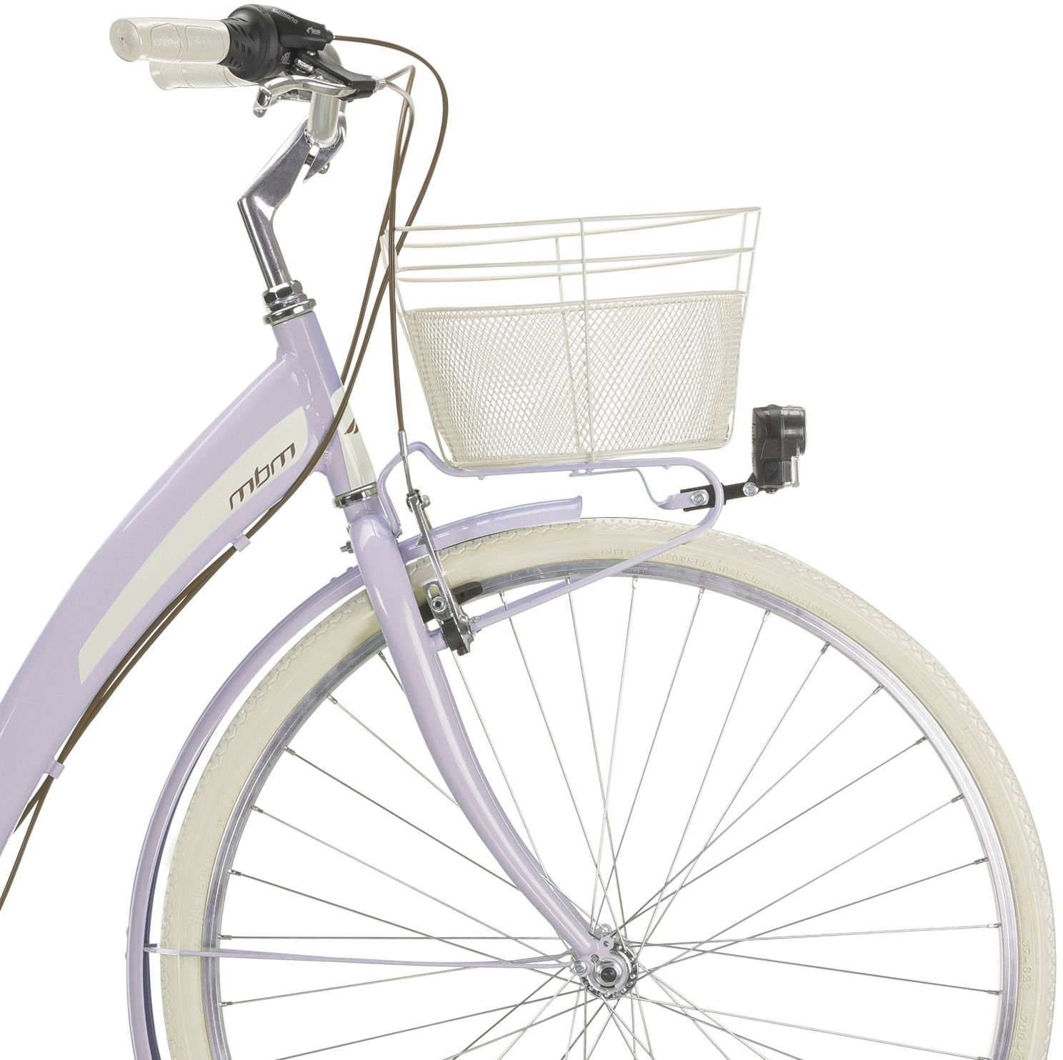 MBM Cityrad NEW Primavera, 6 Gang Shimano TY300 Schaltwerk, Kettenschaltung