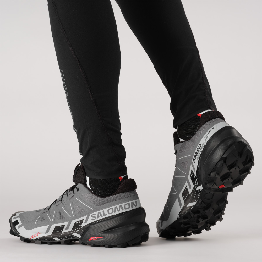 Salomon Speedcross 6 WIDE L41744100 / grau