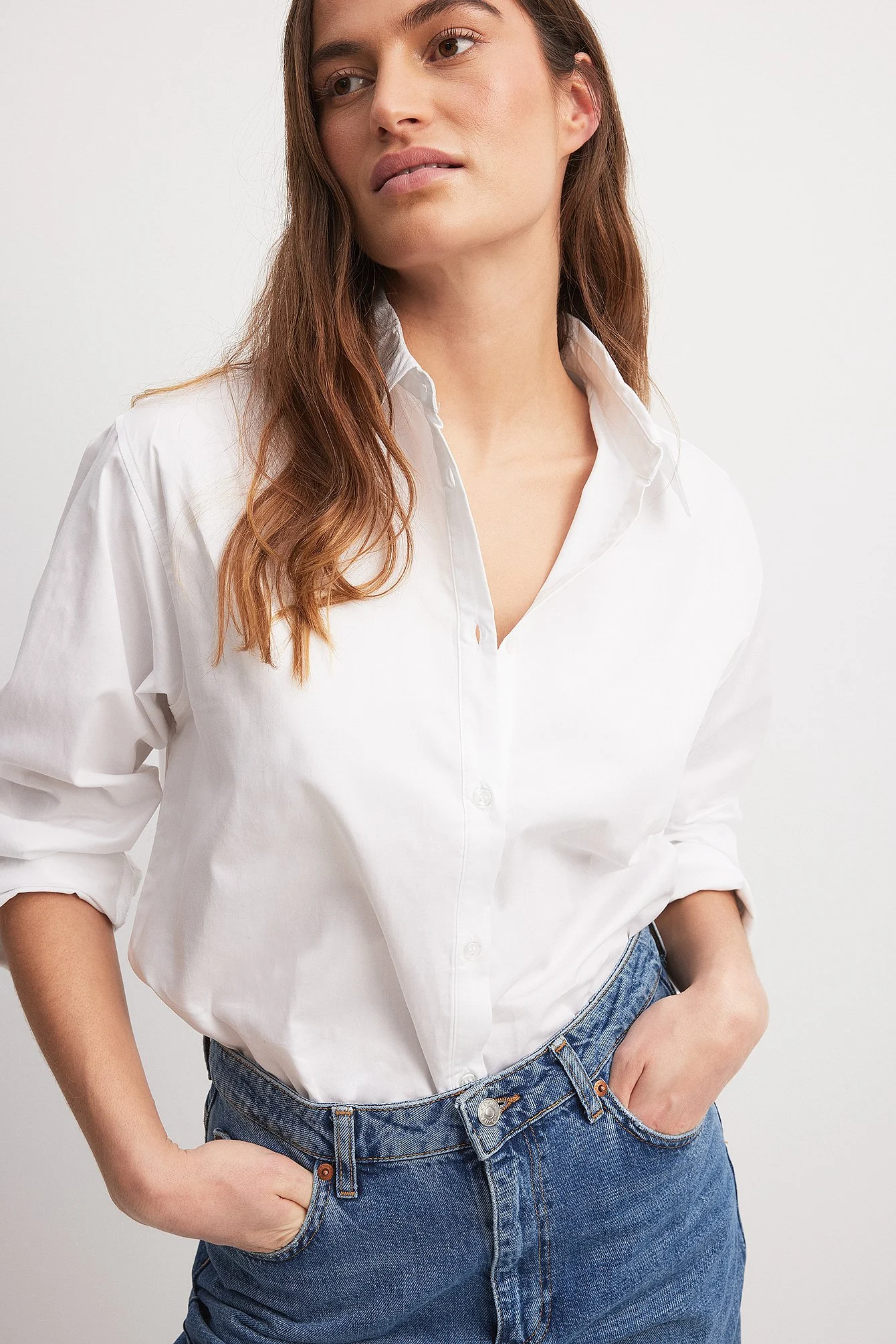 Klassische Regular Hemdbluse