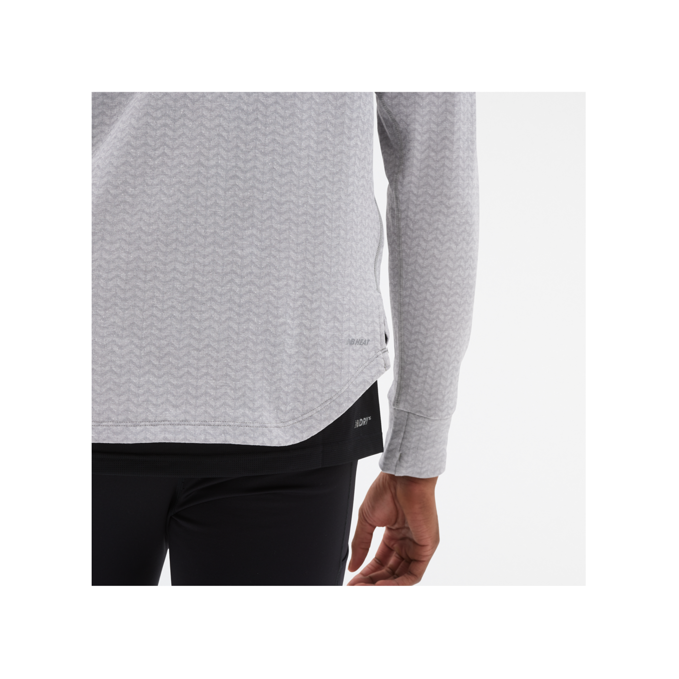 New Balance Heat HalfZip Sweatshirt Running FAG
