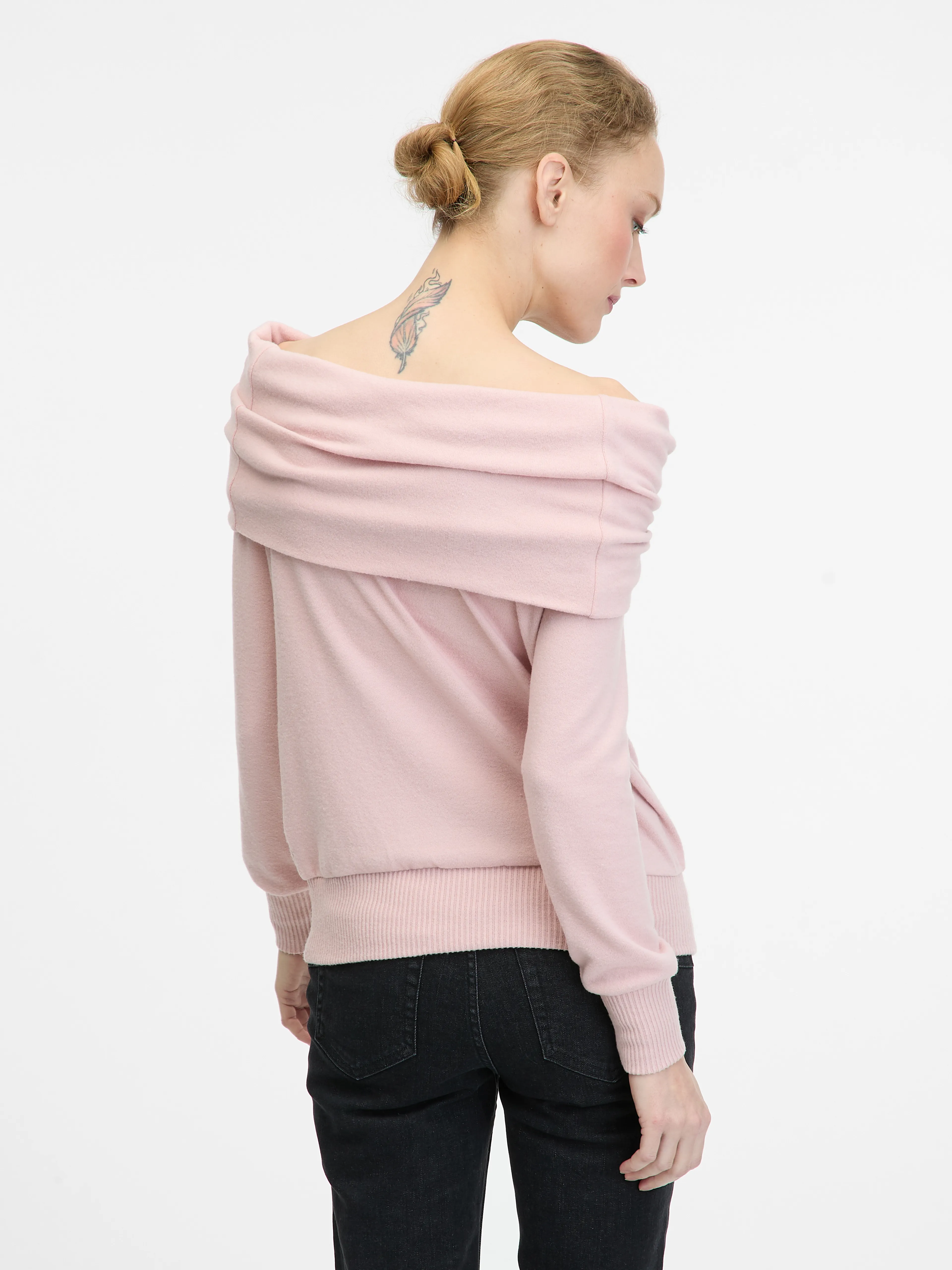 Hellrosa Damen-Langarmshirt ORSAY