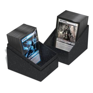 Ultimate Guard Return To Earth Boulder Deck Case 133+ Standardgröße - Schwarz