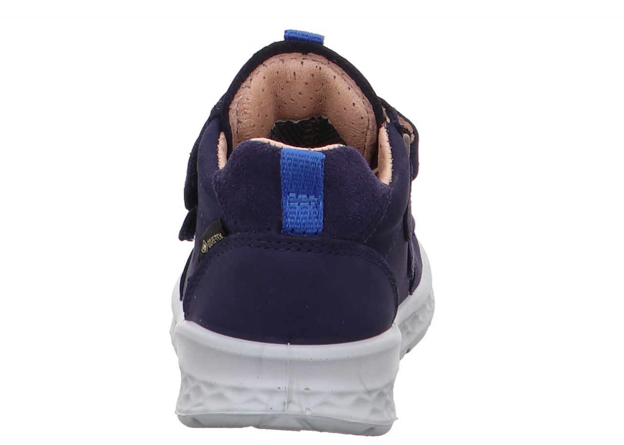 BREEZE - Blau/Hellblau Sneaker low mit Klettverschluss