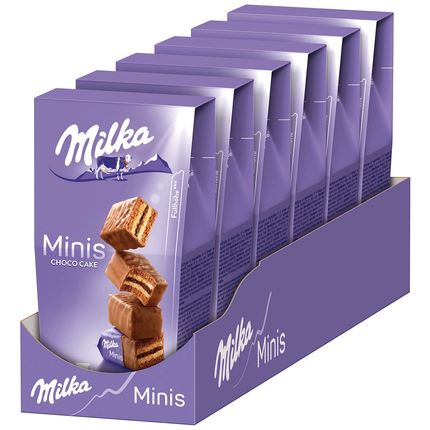 Milka Minis Choco Cake 117g