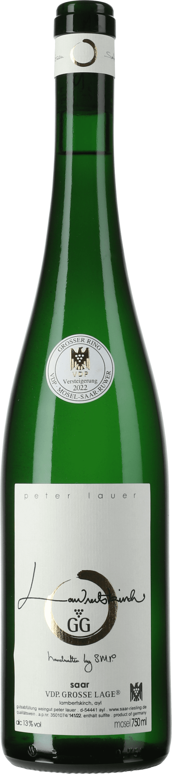 Peter Lauer: Riesling Lambertskirch Großes Gewächs (Versteigerungswein) 2021