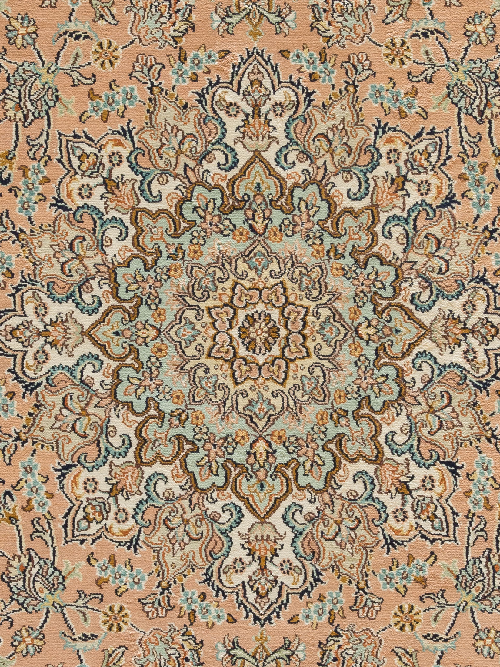 Kaschmir Seide 18/18 ca. 167 x 245 cm, Unikat / Einzelstück