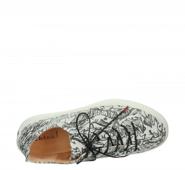 TURNA Damen Sneaker low - Bianco/Kombi