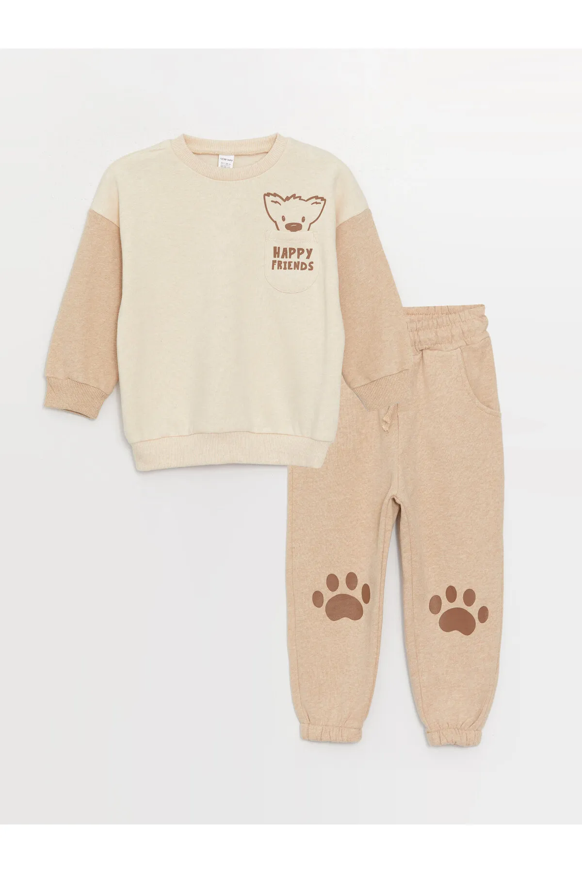 LC Waikiki  Zweiteiler - Beige - Regular Fit