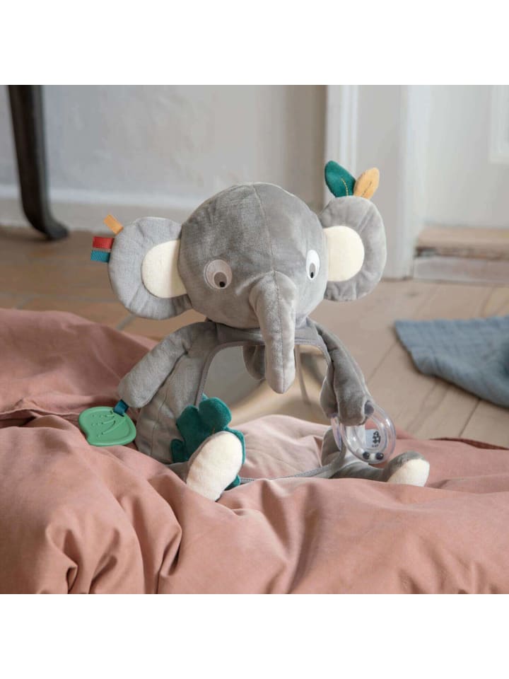 Sebra Aktivitätsspielzeug Finley der Elefant in Grau günstig kaufen onesize