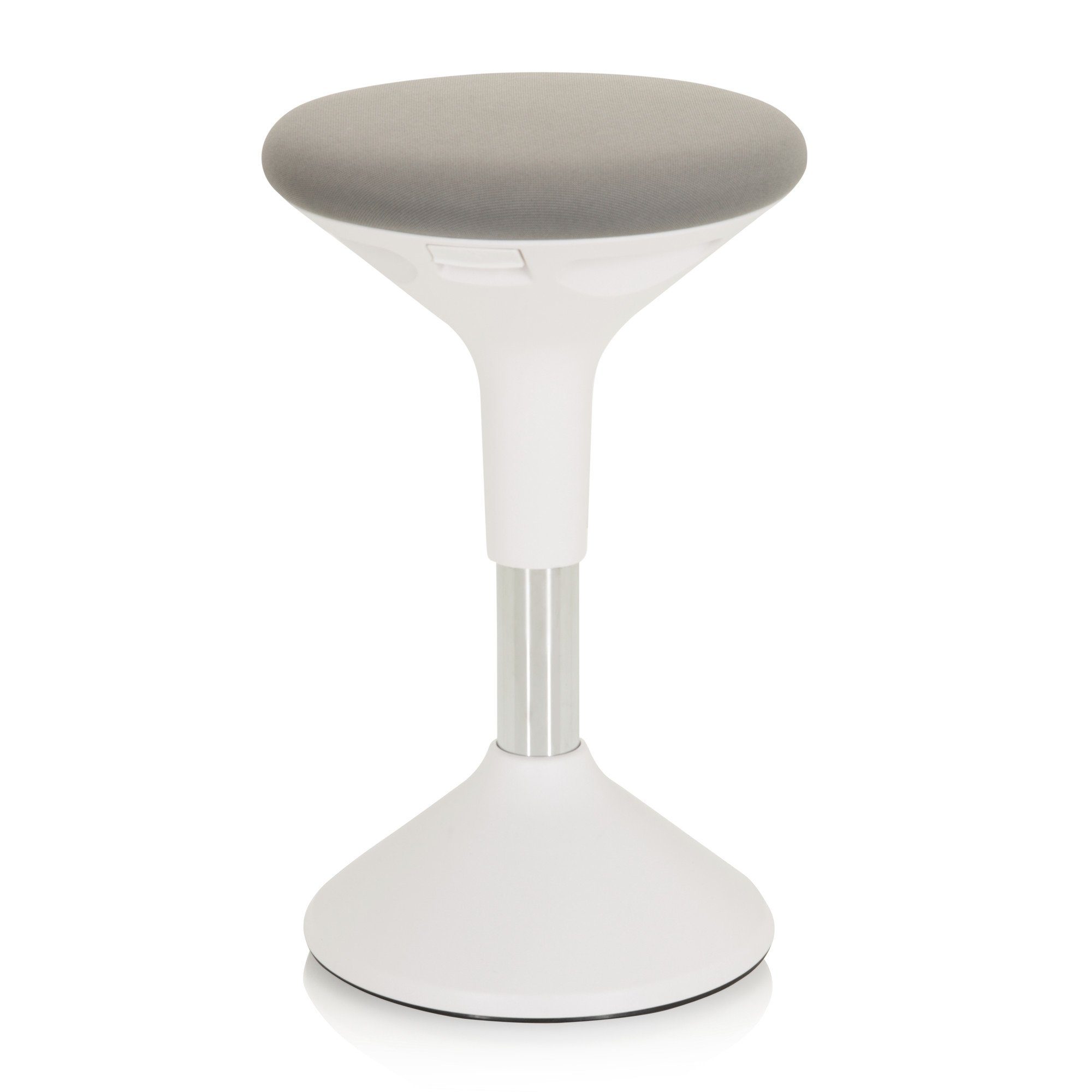 hjh OFFICE Stehhilfe Stehhilfe BALANCE SIT II W Stoff ohne Armlehnen, Hocker, Bürohocker