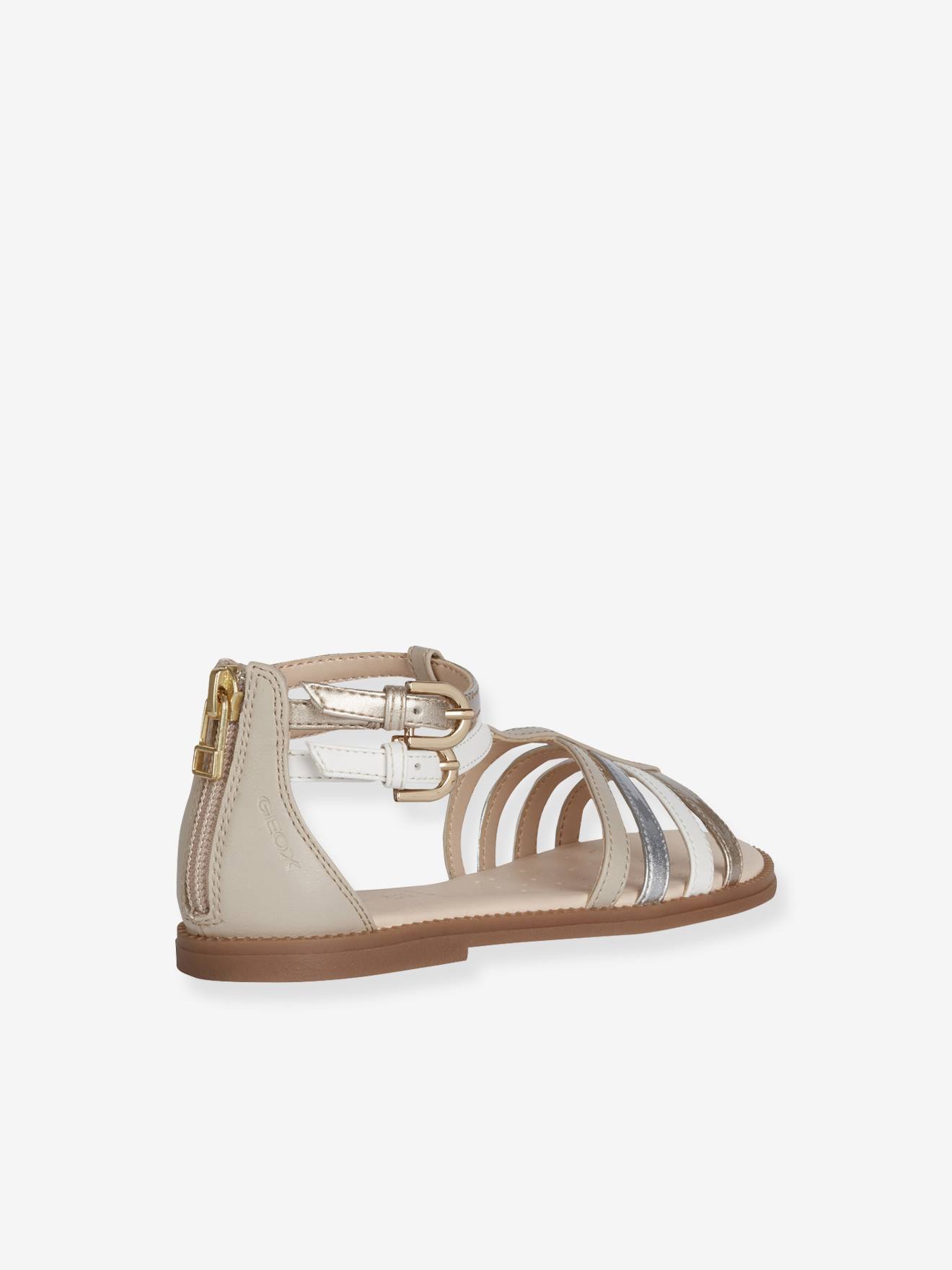 Geox Mädchen Sandalen KARLY G D GEOX - bronze/weiß